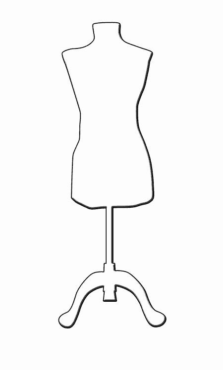 Mannequin Template For Fashion Design Inspirational Mannequin