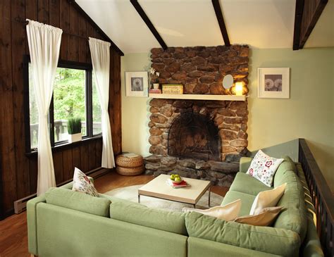 Living Room Staged For Resale Vermont Interior Designer