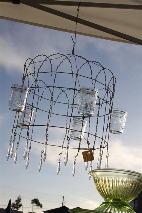 The Vintage Bricoleur Garden Chandelier Outdoor Chandelier