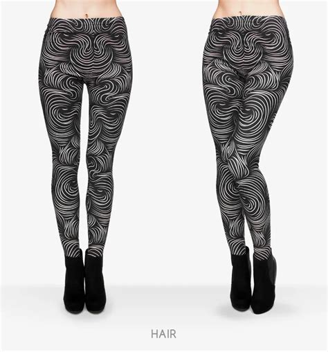 Funny Leggings New Arrival Free Shipping 3d Black Hair Leggings Women Female Joker Pants