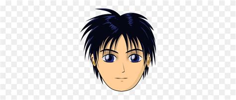 Asian Anime Boy Head Png Clip Arts For Web Anime Boy Png Stunning