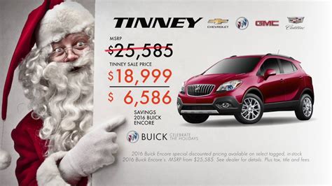 Buick Holiday Sales Event Current Offers Lease And Specials On 2016