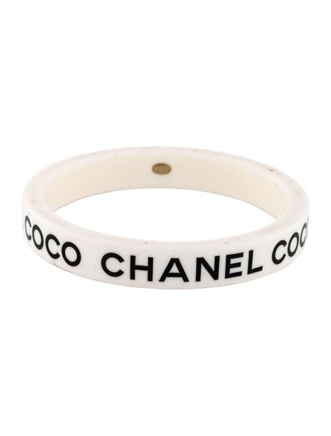 Chanel Resin Coco Chanel Bangle Bracelets Cha270918 The Realreal