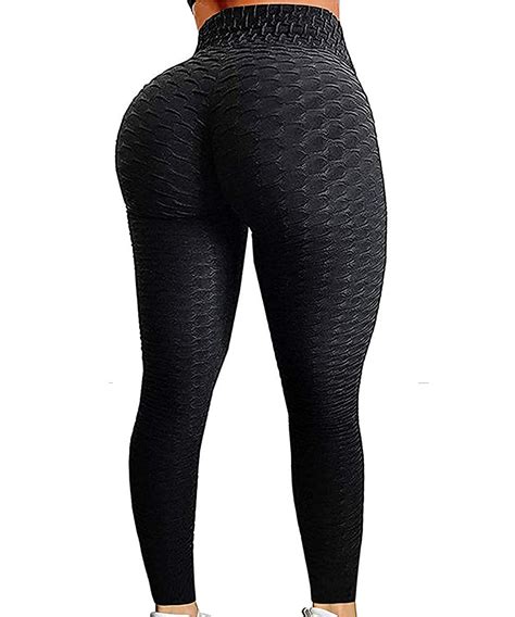 Buy Gillyabooty Yoga Pants Tiktok Butt Leggings Anit Cellulite Texutred