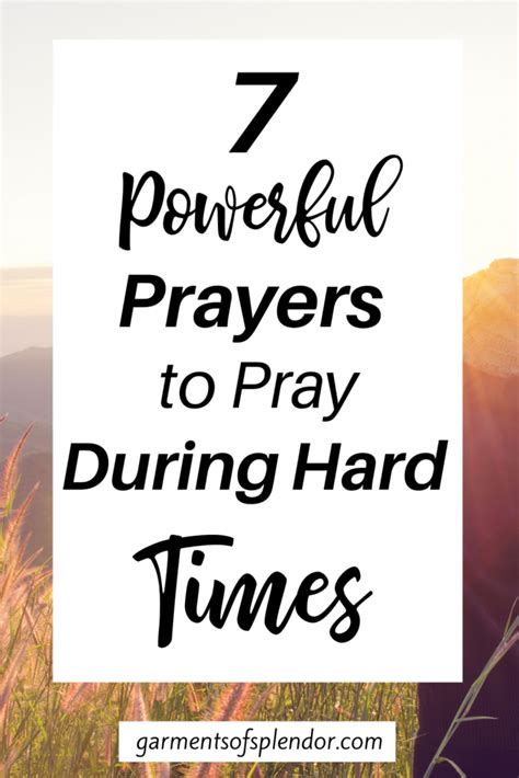 7 Powerful Prayers Of Strength During Hard Times