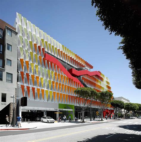 Behnisch Architekten City Of Santa Monica Public Parking Structure 6