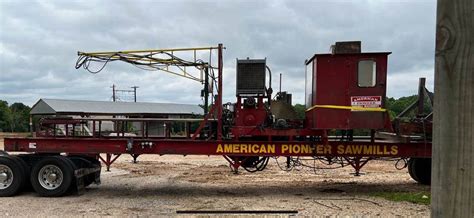 American Pioneer Circular Sawmill For Sale Blowing Rock NC Carolina Used Machinery