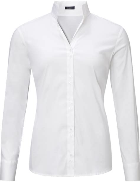 Purdey blouse opstaande kraag wit | Blouse, Blouses, Kragen