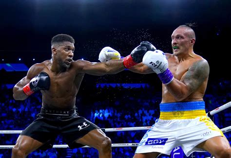 oleksandr usyk anthony joshua 2 results highlights usyk outpoints aj to extend championship reign