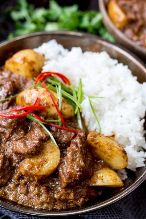 1 ½ cups basmati rice. Slow Cooked Beef Massaman Curry - Nicky's Kitchen Sanctuary