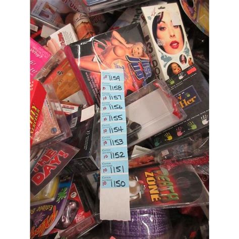 10 Assorted New Sex Toys Sealed Packages