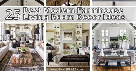 25 Best Modern Farmhouse Living Room Decor Ideas Nikkis Plate