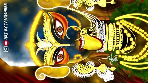Naihati Boro Maa Kali Animation Cover Tanushree Saha Youtube
