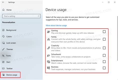 How To Change Device Usage In Windows