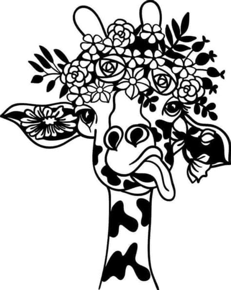 Free Svg Mandala Giraffe Svg 8419 File For Free