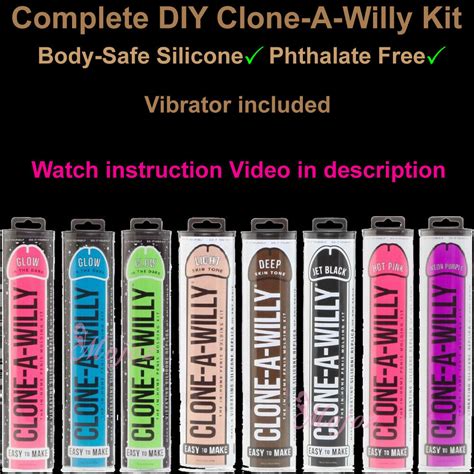 Clone A Willy Diy Kit Penis Casting Dildo Vibrator Pussy Cock Hens