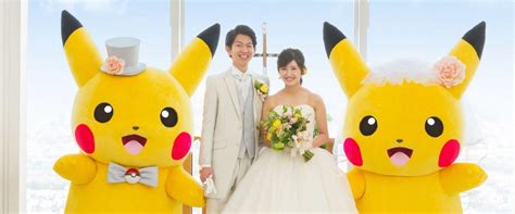 You Can Now Get Married In An Official Pokémon Themed Wedding In Japan