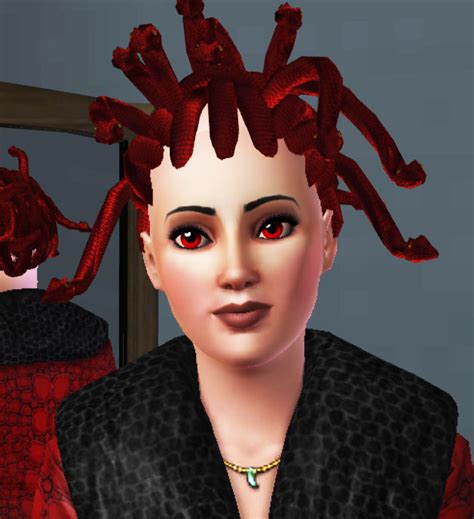 Mod The Sims Medusas Snake Hair