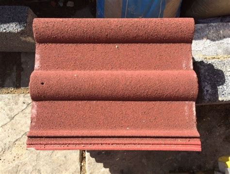 8x New Redland 50 Double Roman Roof Tiles Antique Red In Kingswood