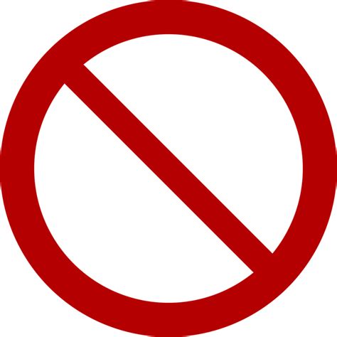 Download Unauthorised Denied Ban Royalty Free Vector Graphic Pixabay