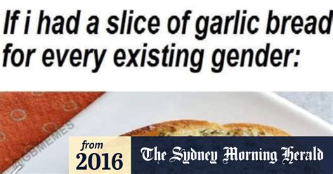 garlic bread scandalises the internet with its position on gender