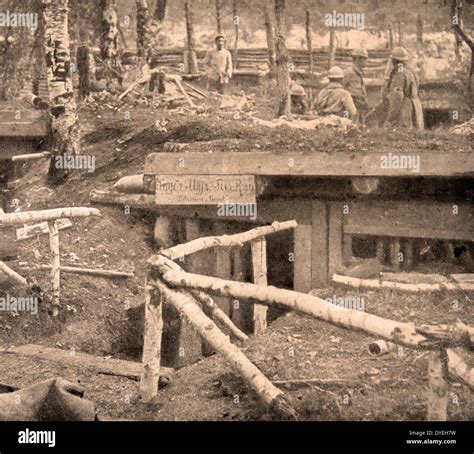 First World War Trenches History Historical Archive Archival Hi Res