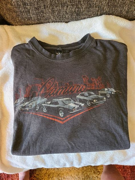 Camero Classic Car Newport Blue T Shirt Ebay