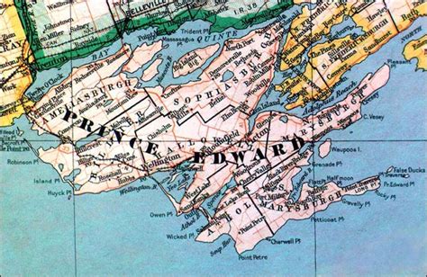 The Changing Shape Of Ontario County Of Prince Edward