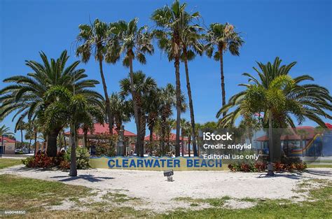 Clearwater Beach Welcome Sign Stock Photo Download Image Now