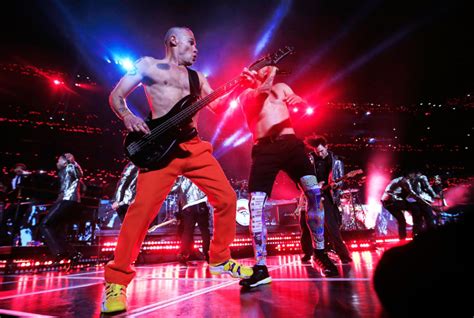 Red Hot Chili Peppers Were Unplugged At Super Bowl