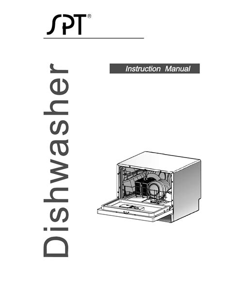 User Manual Countertop Spt Dishwasher Manualsfile