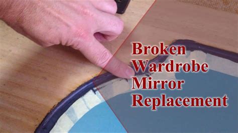 Fix Cracked Wardrobe Mirror