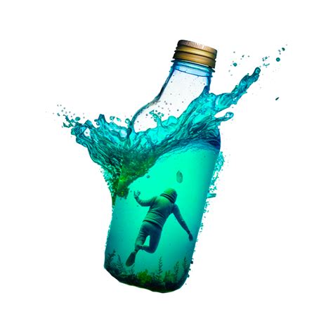 Refreshing Water Pouring Png Generative Ai 24727677 Png