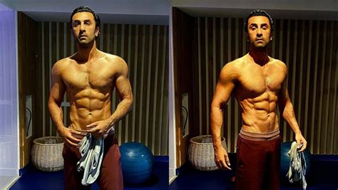 Ranbir Kapoor S Chiseled Body In Shirtless Photos Is Too Hot To Handle See Here