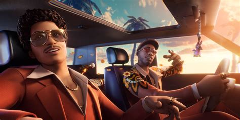 Fortnite Adds Bruno Mars And Anderson Paak To Icons Series