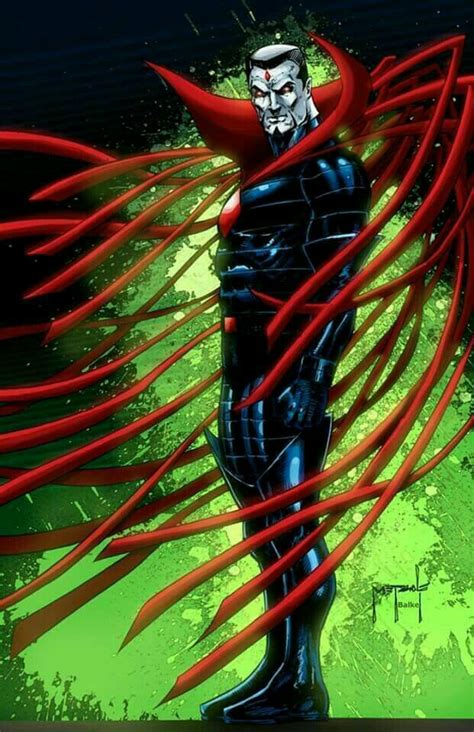 Senhor Sinistro Comic Villains Mr Sinister Man Thing Marvel