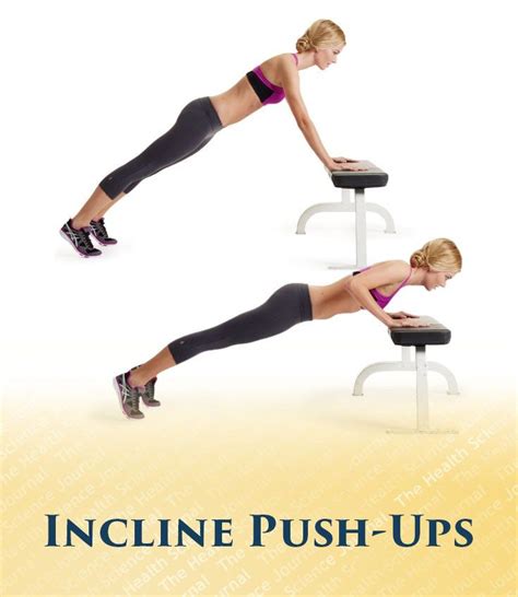 Knuckle push up muscles worked. Incline Push Ups | Push up, Push up muscles worked, Exercise