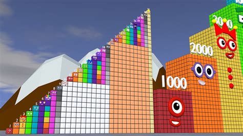 Looking For Numberblocks Step Squad 1 Vs 30 To 1000 To 40000 Standing