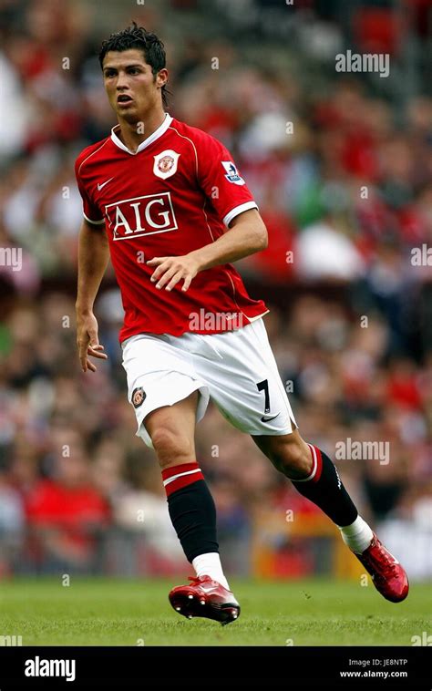 Cristiano Ronaldo Manchester United Fc Old Trafford Manchester England