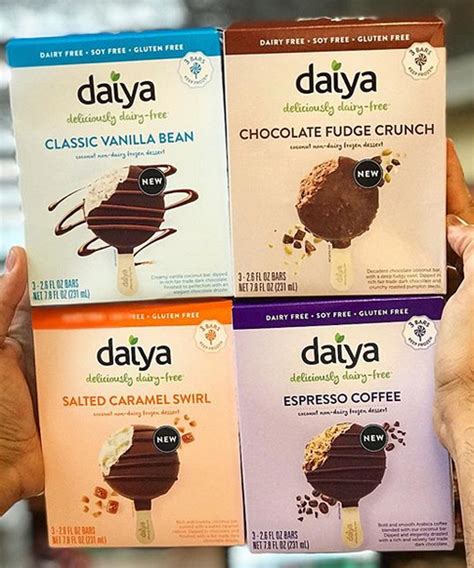 Daiya Non Dairy Ice Cream Bars Non Dairy Ice Cream Vegan Ice Cream