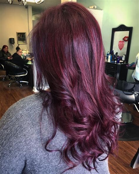 50 Vibrant Red Hair Color Ideas — Violet Deep Dark Light