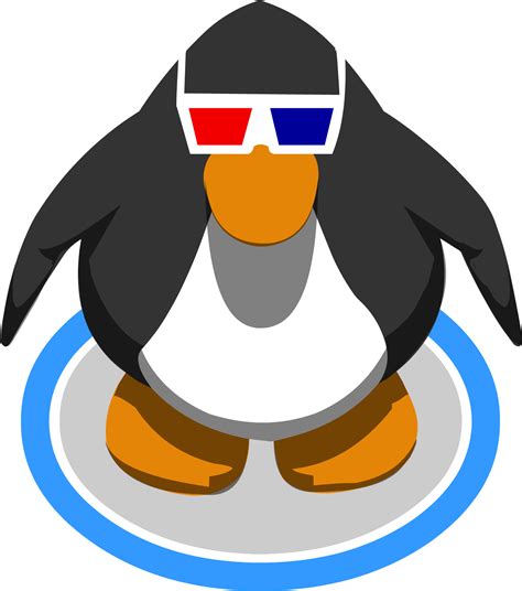 image 3d glasses in game png club penguin wiki fandom powered by wikia