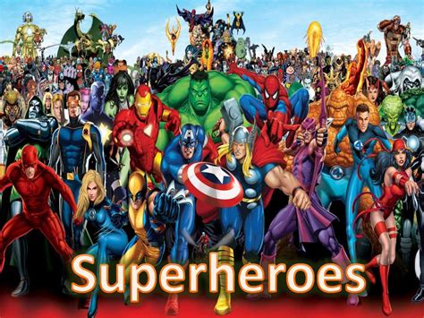 Superheroes Online Presentation