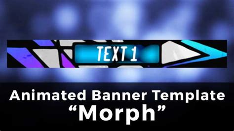 3d Advanced Minecraft Server Banner Template  Morph For