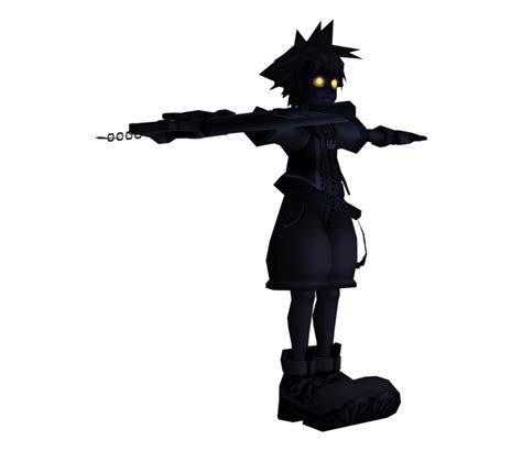 Playstation 2 Kingdom Hearts Sora Shadow The Models Resource