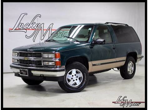 1996 Chevrolet Tahoe For Sale Cc 1033288