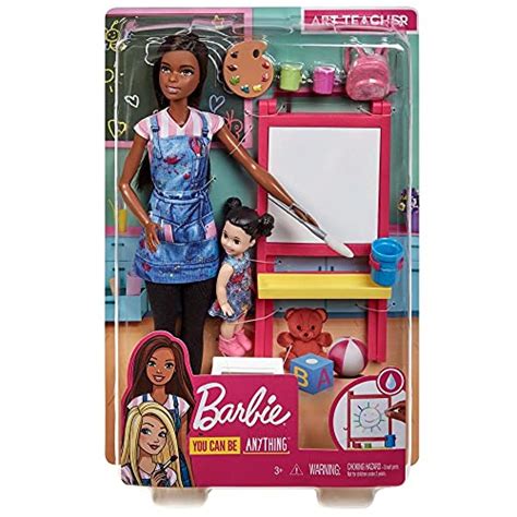 Shop Barbie Art Teacher Playset With Brunette At Artsy Sister