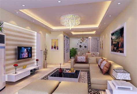 desain plafon ruang tamu cantik ruang keluarga mewah desain plafon