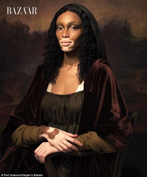 Winnie Harlow Is Transformed Into The Mona Lisa Daily