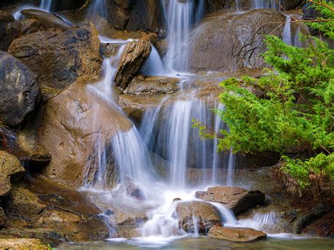 Peaceful Waterfall Photograph By Jordan Blackstone